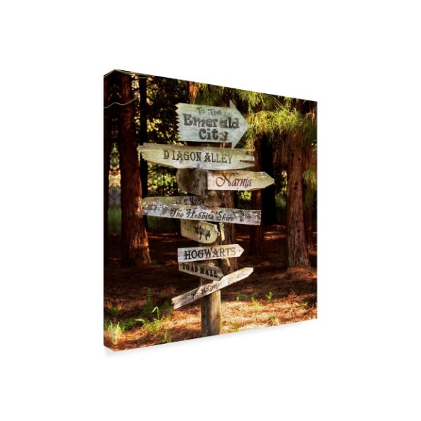 Lance Kuehne 'Oh The Places You Will Go' Canvas Art,14x14